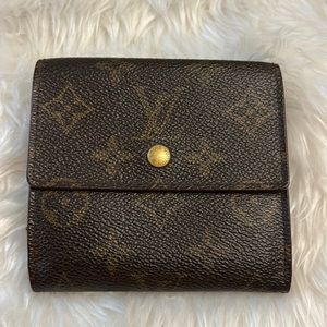 Louis Vuitton Monogrammed Small trifold wallet